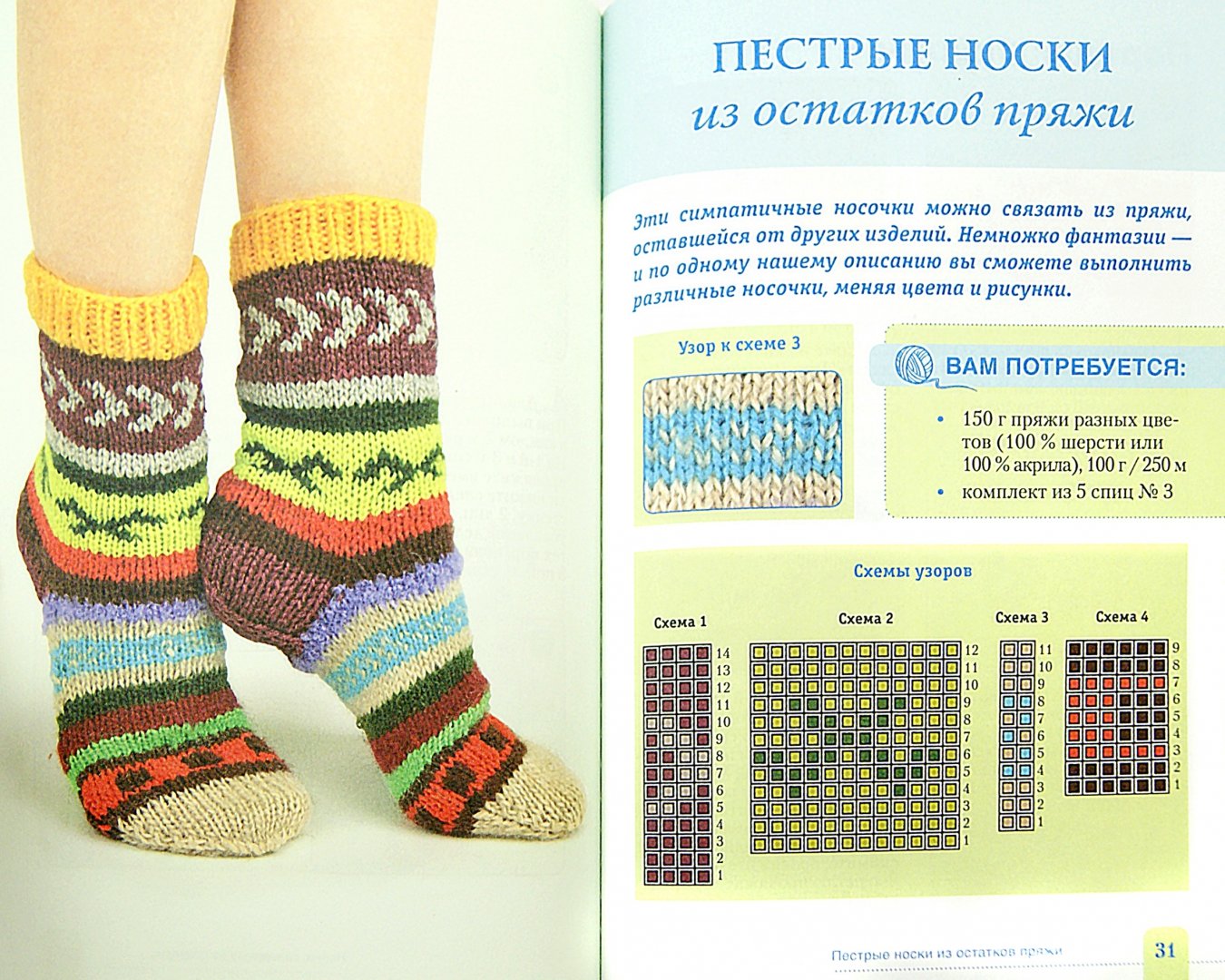 Пряжа Для Вязания Носков Спицами Купить