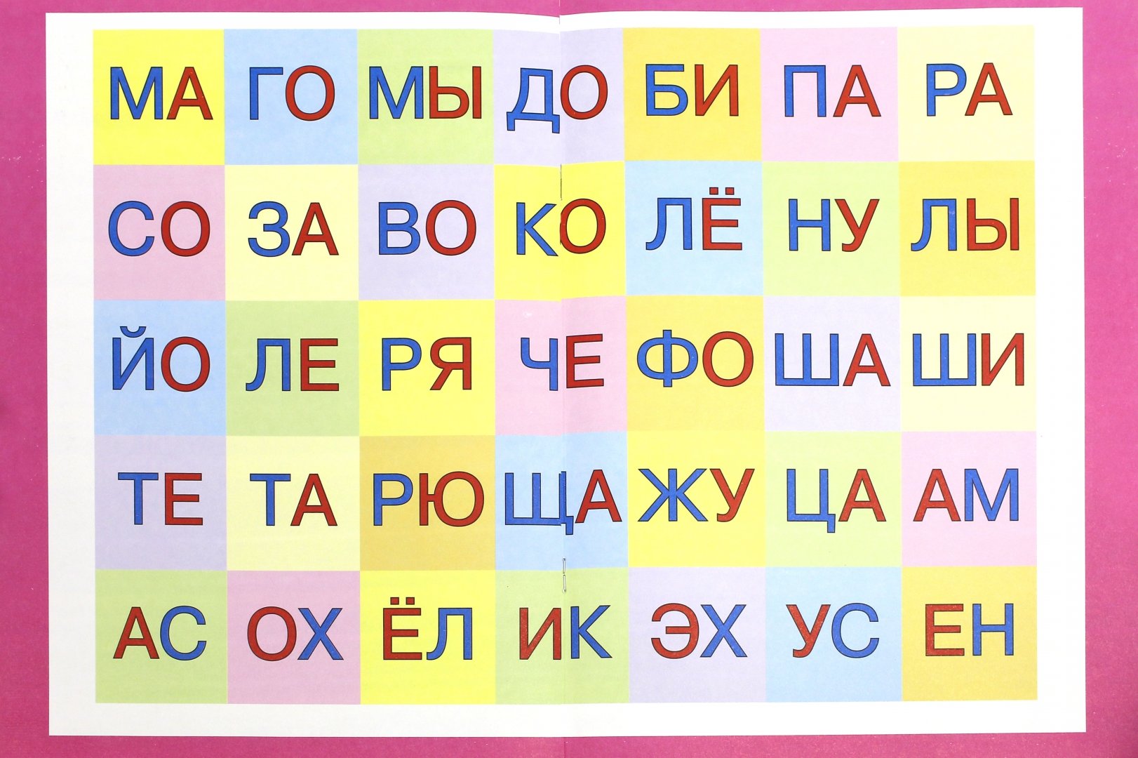 Слоги для чтения карточки распечатать по жуковой