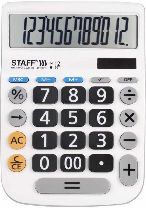 Калькулятор настольный staff