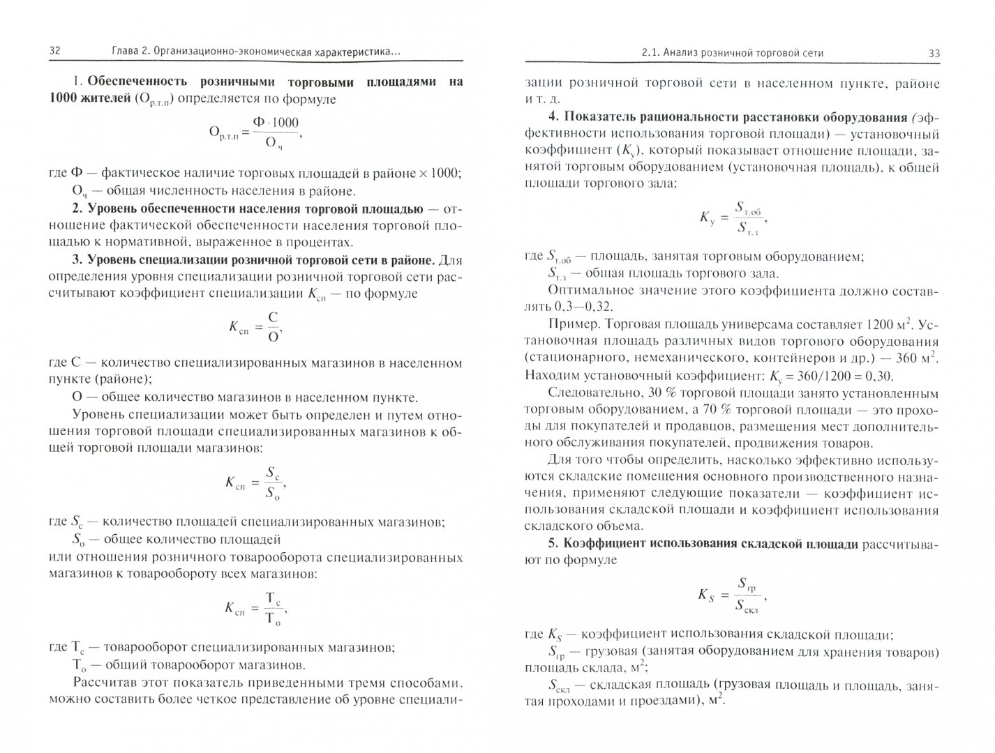 Коэффициент торгового зала