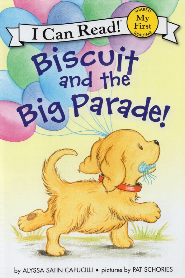 When do the parade starts. I can read biscuit and the big parade. biscuit puppy book. i can read biscuit takes a walk.
