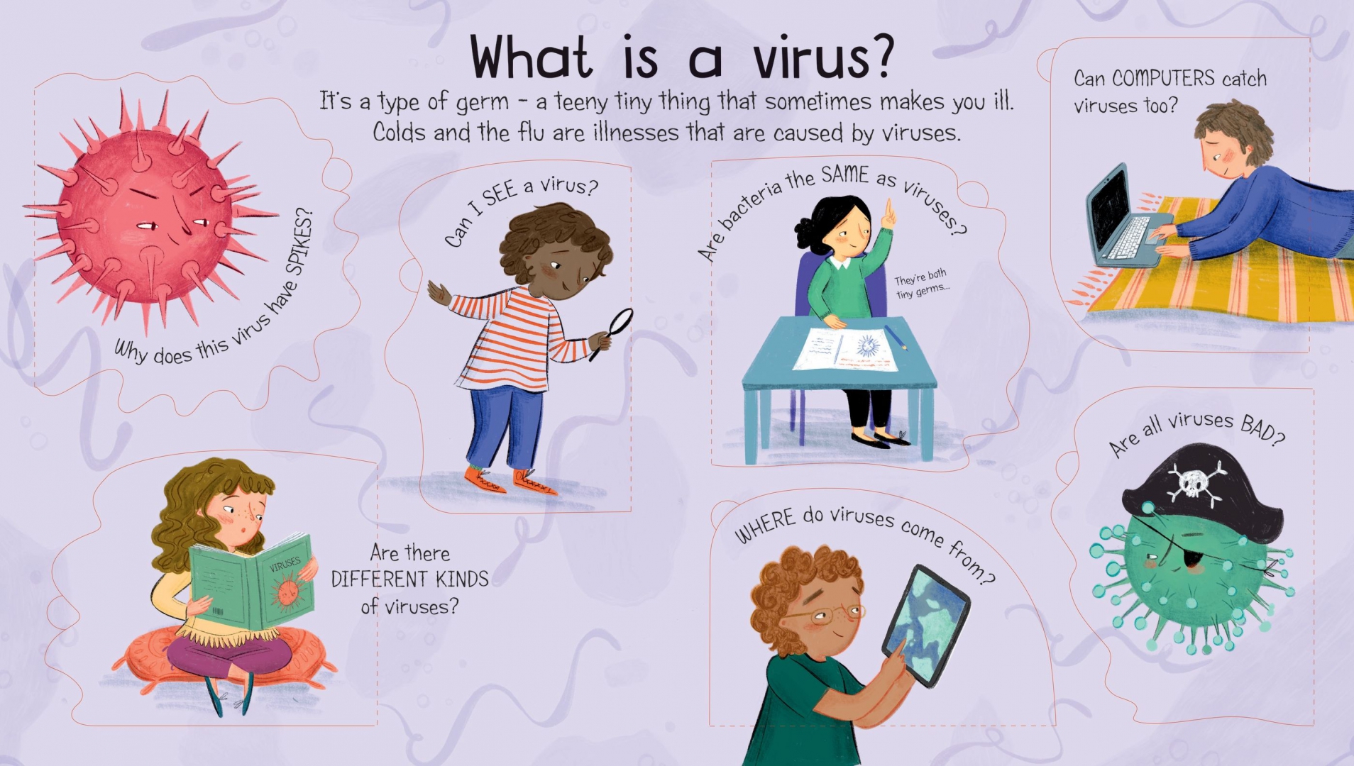 The is caused by a virus