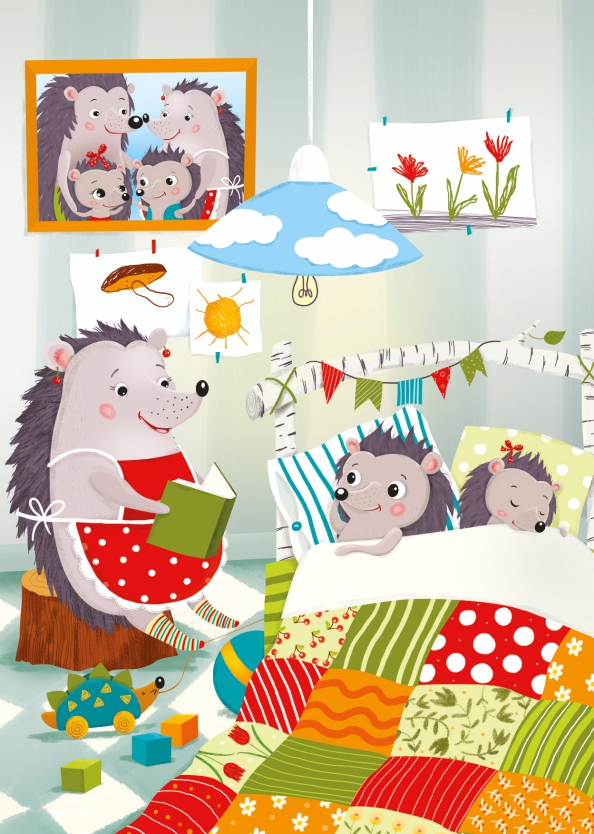 Вместе с мамой… Комплект из 10 почтовых открыток